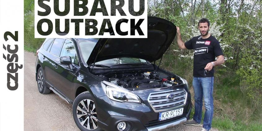 Subaru Outback 2.5i 175 KM, 2015 techniczna część testu