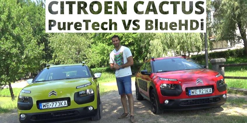 Citroen C4 Cactus BlueHDi kontra PureTech - porównanie AutoCentrum.pl