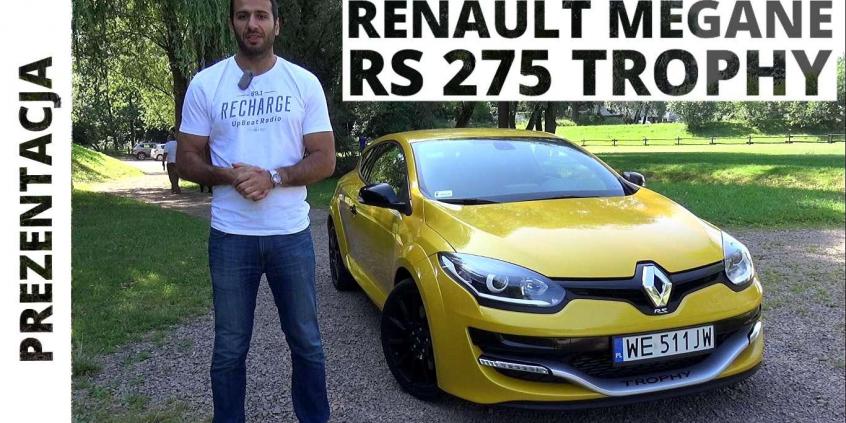 Renault Megane RS 275 Trophy 2.0 275 KM, 2015 - prezentacja AutoCentrum.pl