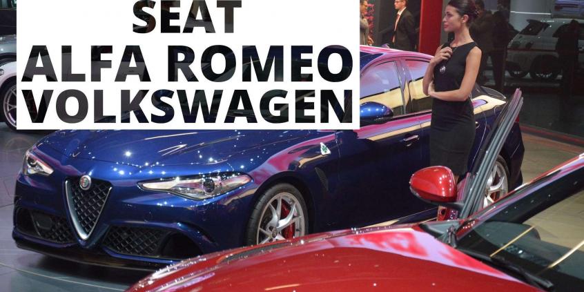 Frankfurt 2015 - Seat, Alfa Romeo, Volkswagen