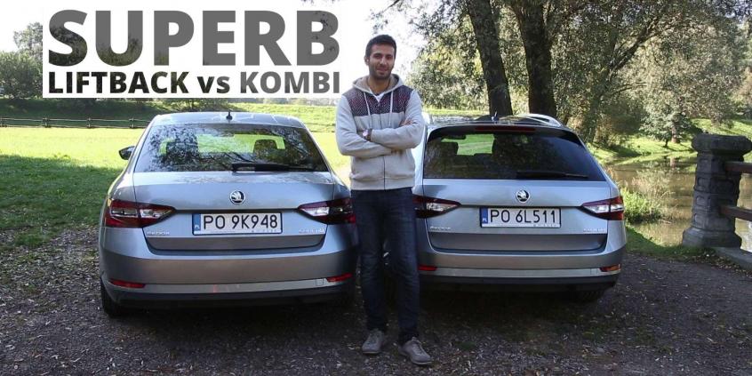 Skoda Superb Limousine kontra Combi - porównanie AutoCentrum.pl