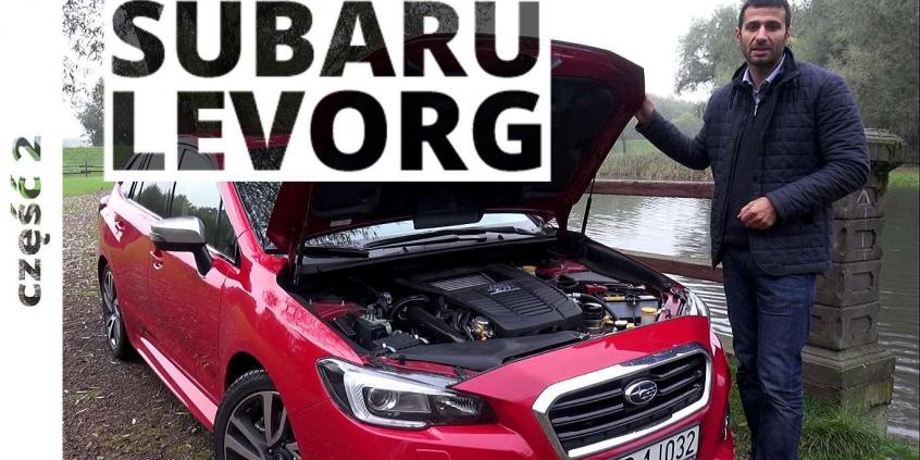 Subaru Levorg 1.6 170 KM, 2015 - techniczna część testu
