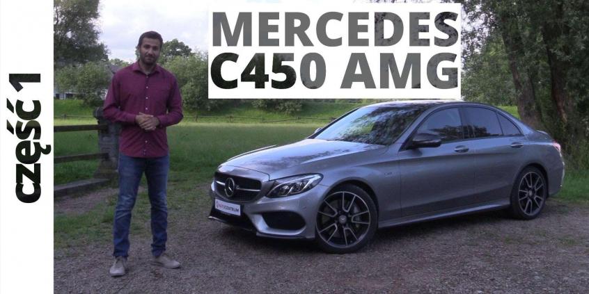 Mercedes-Benz Klasa C 450 AMG 3.0 V6 367 KM, 2016 - test AutoCentrum.pl