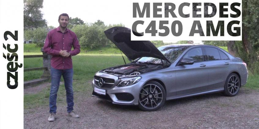 Mercedes-Benz Klasa C 450 AMG 3.0 V6 367 KM, 2016 - techniczna część testu