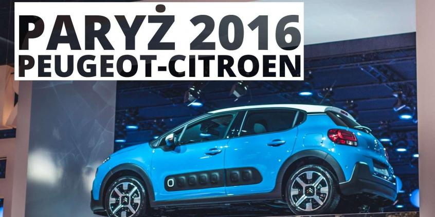 Paryż 2016 - Citroen i Peugeot