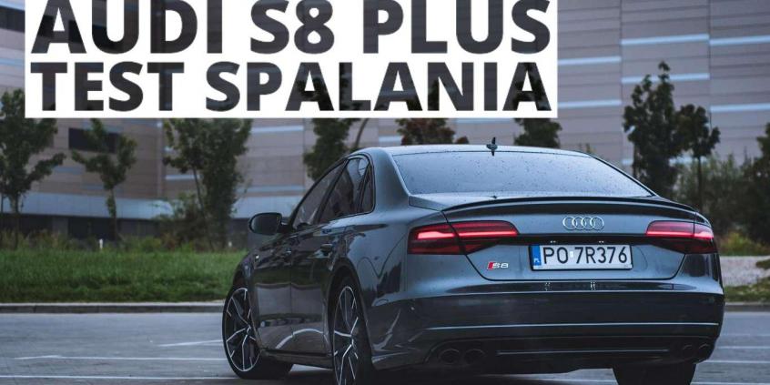 Audi S8 Plus 4.0 V8 605 KM (AT) - pomiar zużycia paliwa 