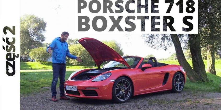 Porsche Boxster S 2.5 350 KM, 2016 - techniczna część testu