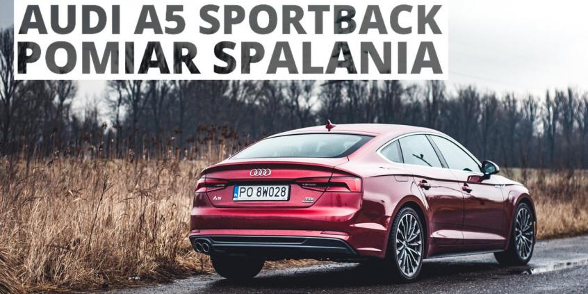 Audi A5 Sportback 2.0 TDI 190 KM (AT) - pomiar zużycia paliwa
