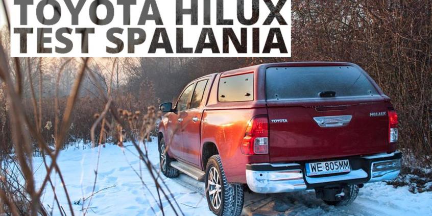 Toyota Hilux 2.4 D4D 150 KM (AT) pomiar zużycia paliwa