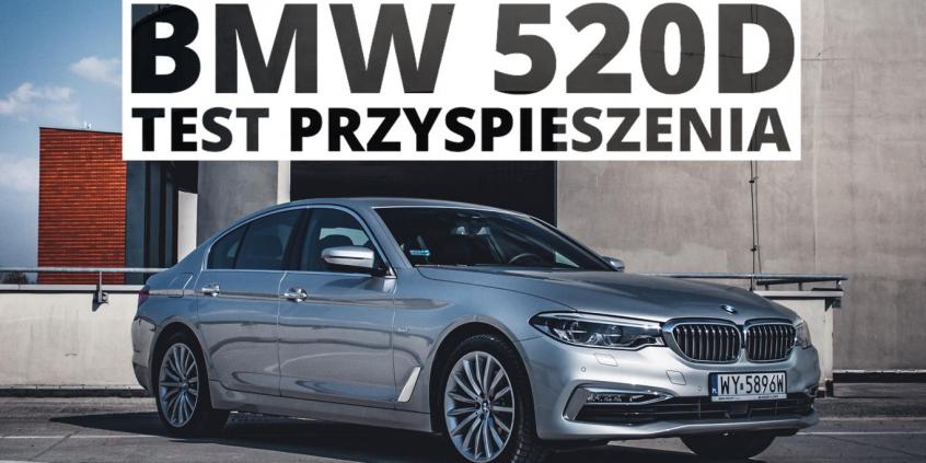 BMW 520d 2.0 Diesel 190 KM (AT) pomiar zużycia paliwa