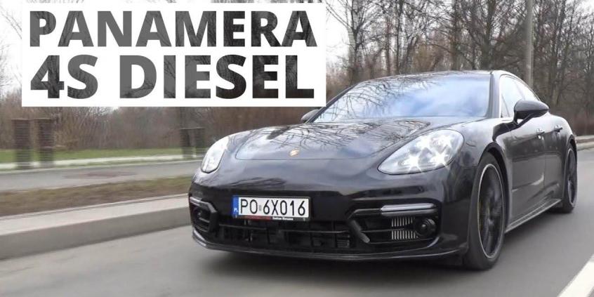 Porsche Panamera 4S 4.0 V8 Diesel 422 KM, 2017 test
