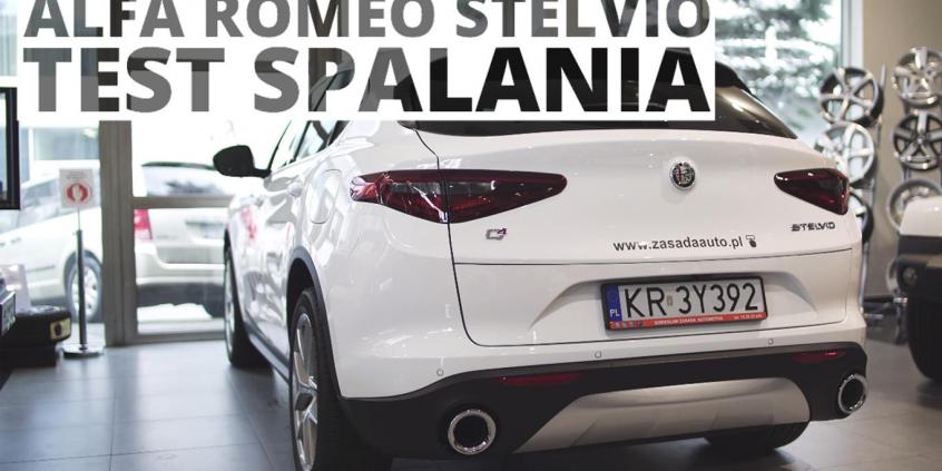 Alfa Romeo Stelvio Q4 2.0 TBi 280 KM (AT) - pomiar zużycia paliwa