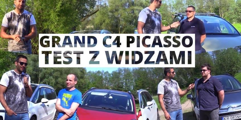 Citroen Grand C4 Picasso 1.6 THP 165 KM, 2017 - test z widzami AutoCentrum.pl