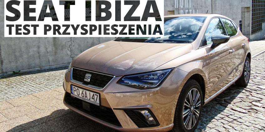 Seat Ibiza 1.0 TSI 95 KM (MT) - przyspieszenie 0-100 km/h
