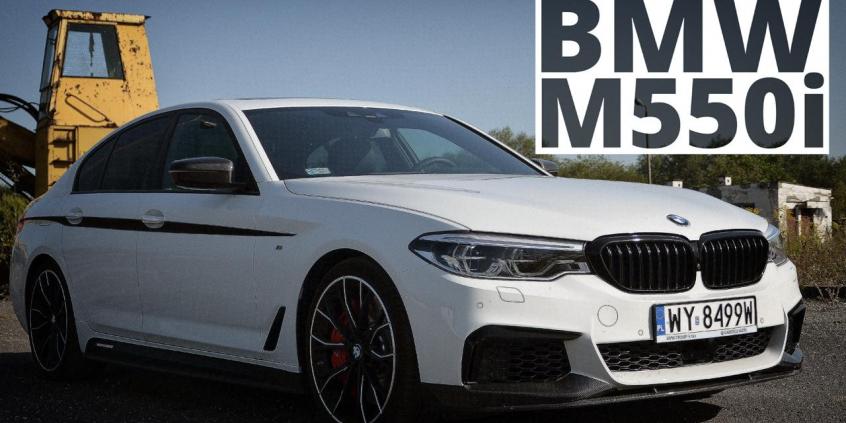 BMW M550i 4.4 V8 462 KM, 2017 - test AutoCentrum.pl