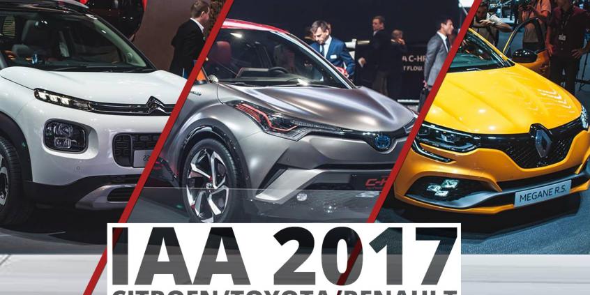 Frankfurt 2017 - Citroen, Toyota, Renault