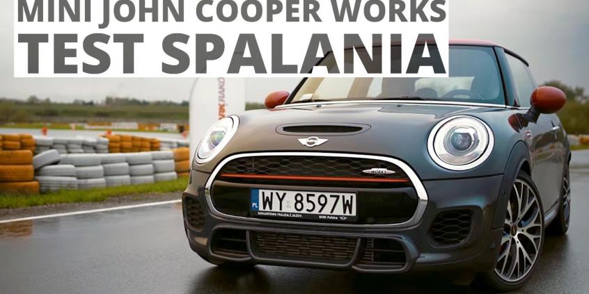 MINI John Cooper Works 2.0 231 KM (AT) - pomiar zużycia paliwa