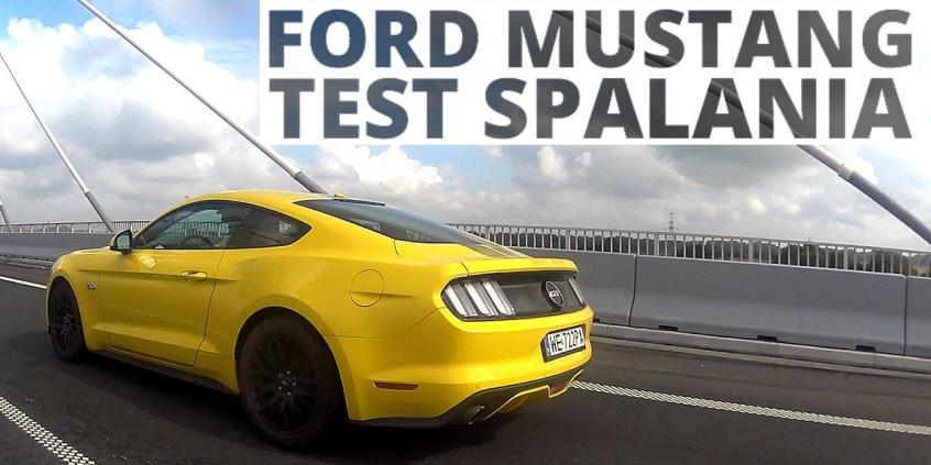Ford Mustang GT 5.0 V8 421 KM (AT) - pomiar zużycia paliwa