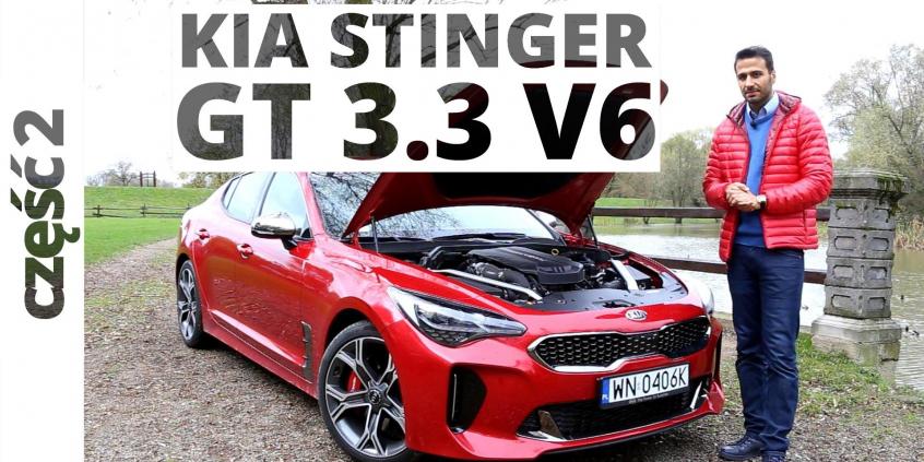 Kia Stinger GT 3.3 T-GDI 370 KM, 2017 - techniczna część testu
