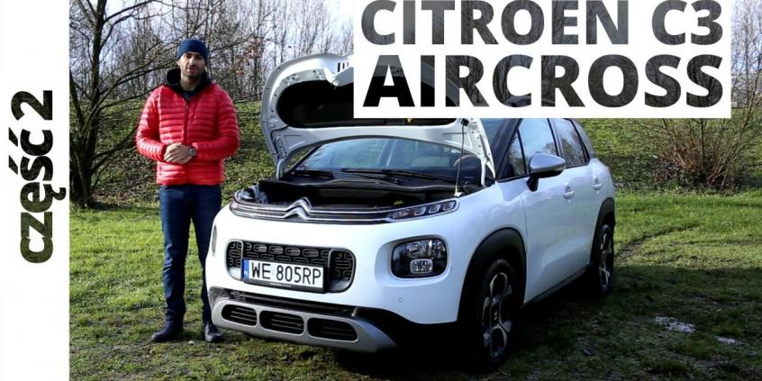 Citroen C3 Aircross 1.2 PureTech 130 KM, 2017 - techniczna część testu