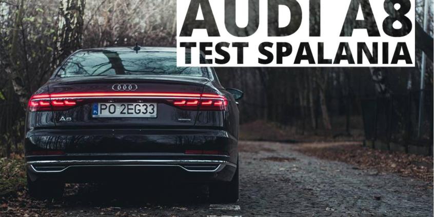 Audi A8 50 TDI 3.0 286 KM (AT) - pomiar zużycia paliwa