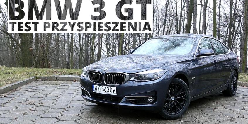 BMW 330d GT 3.0 258 KM (AT) - przyspieszenie 0-100 km/h