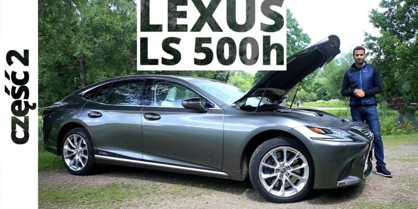 Lexus LS 500h 3.5 V6 Hybrid 359 KM, 2018 - techniczna część testu