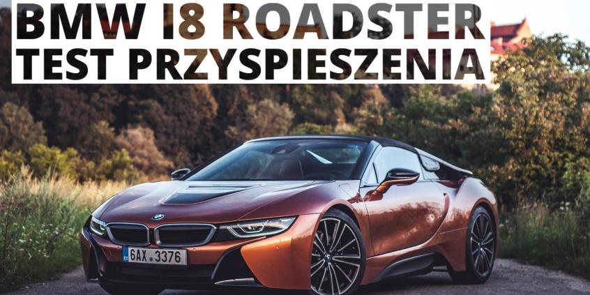 BMW i8 Roadster 1.5 R3 Hybrid 374 KM (AT) - przyspieszenie 0-100 km/h