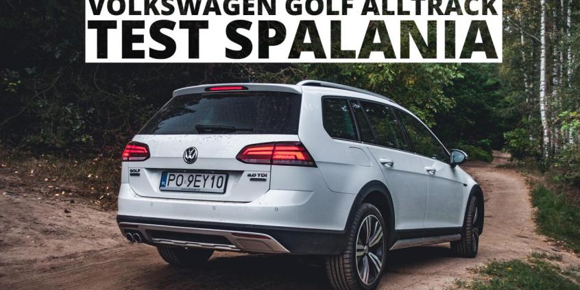 Volkswagen Golf Alltrack 2.0 TDI 184 KM (AT) - pomiar zużycia paliwa