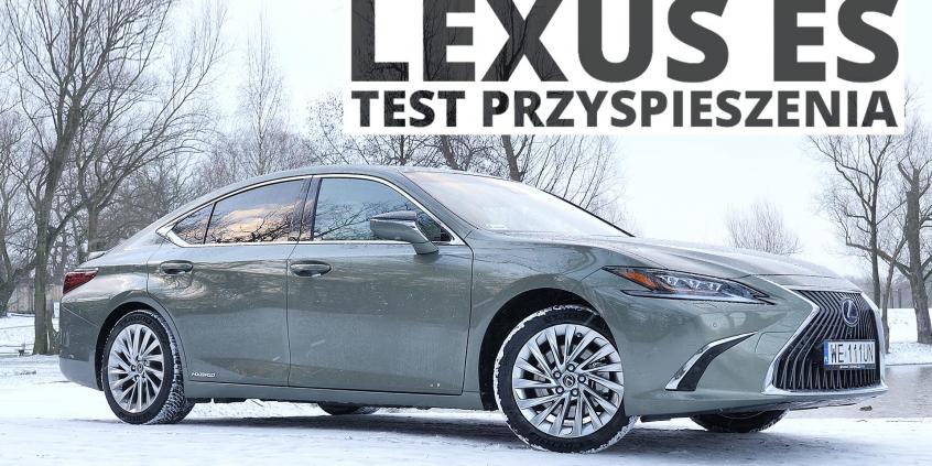Lexus ES 300h 2.5 Hybrid 218 KM (AT) - przyspieszenie 0-100 km/h