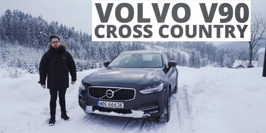 Volvo V90 Cross Country - góry, śnieg i napęd na 4 koła
