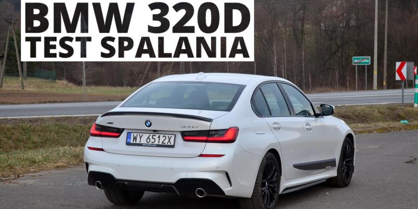 BMW 320d 2.0 190 KM (AT) pomiar zużycia paliwa • Filmy