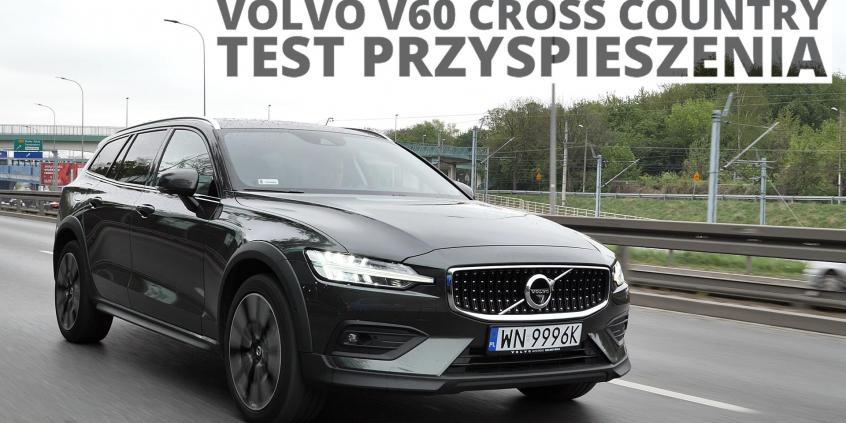 Volvo V60 Cross Country Polestar 2.0 D4 200 KM (AT) - przyspieszenie 0-100 km/h
