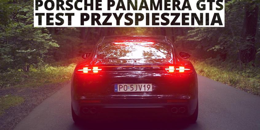 Porsche Panamera GTS 4.0 V8 460 KM (AT) - przyspieszenie 0-100 km/h