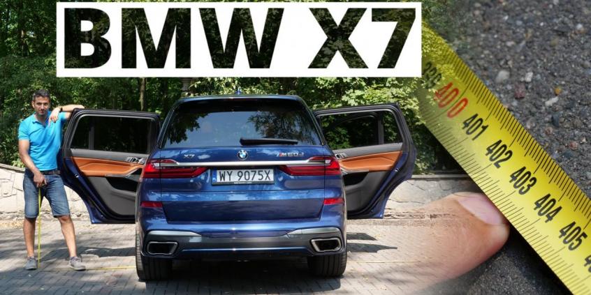 BMW X7 - powodzenia z szukaniem miejsca