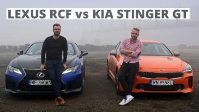 Kia Stinger GT czy Lexus RC F? To skomplikowane!