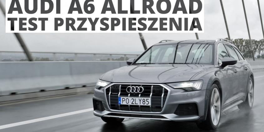 Audi A6 Allroad 3.0 TDI 286 KM (AT) - przyspieszenie 0-100 km/h