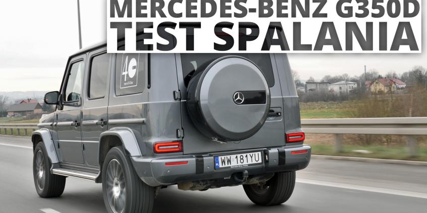 Mercedes-Benz G350D 2.9 286 KM (AT) - pomiar zużycia paliwa