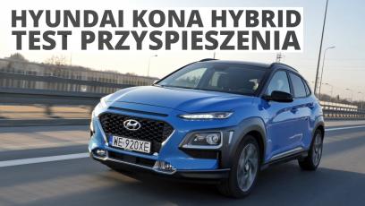 Hyundai Kona 1.6 GDI Hybrid 141 KM (AT) - przyspieszenie 0-100 km/h