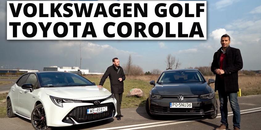 Volkswagen Golf vs Toyota Corolla - walka o przywództwo