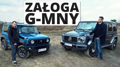 Mercedes-Benz Klasy G vs Suzuki Jimny – duży kontra mały