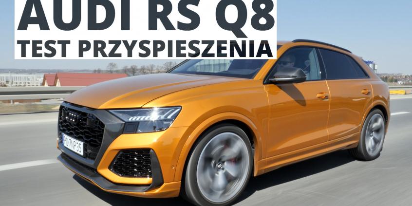 Audi RS Q8 4.0 TFSI V8 600 KM (AT) - przyspieszenie 0-100 km/h