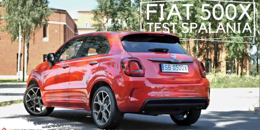 Fiat 500X 1.3 FireFly 150 KM (AT) pomiar zużycia paliwa