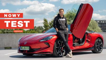 MG Cyberster – elektryczny roadster z Chin, który zaskakuje osiągami | 8 minut
