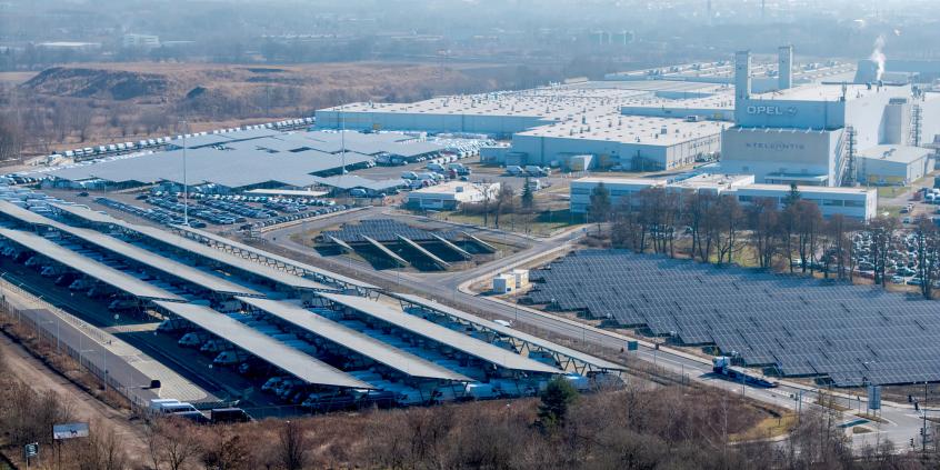 Stellantis w Gliwicach. Farma PV 12 MW sprawia, iż fabryka staje się samowystarczalna