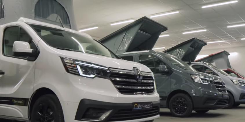 Kamper z Polski na bazie Trafica. Ma wszystko na pokładzie