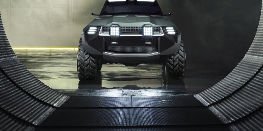Nowy Aston Martin wygląda jak terenowa bestia. Producent nie zamierza go sprzedawać