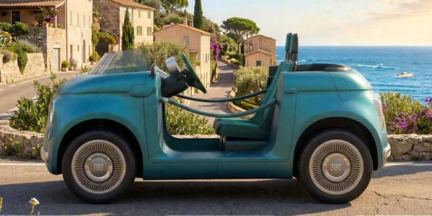 Fiat Topolino zmienił się nie do poznania. Giugiaro stworzył dwa niezwykłe koncepty