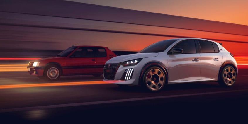 Peugeot e-208 GTi spotka legendę. Elektryczny hot-hatch obok 205 GTi w Paryżu
