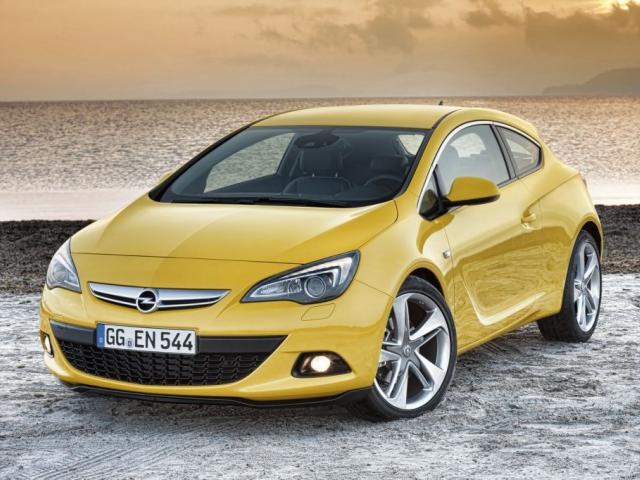 Opel Astra J GTC - Dane techniczne